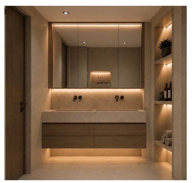 Master bathroom